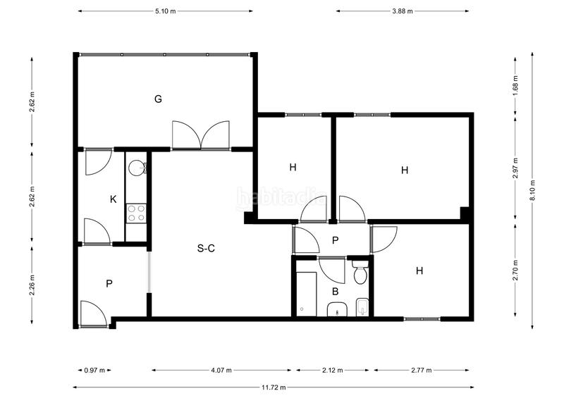 Foto 71747e7f-c016-4cd0-ac68-4dd92fc7fb3e. Appartamento con parcheggio in Sur - PAU 4 Móstoles
