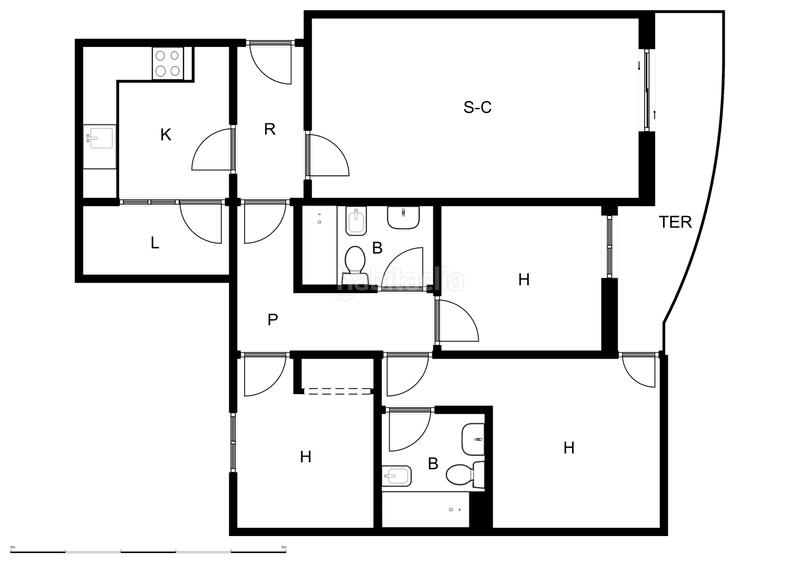 Foto 6ee30343-b556-4d07-8356-a127e6d022a5. Appartamento con parcheggio in Bellavista Sevilla