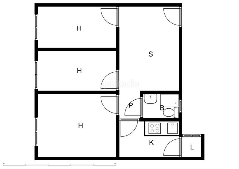 Foto b02f8fed-2199-4d89-b461-ea80f219ee19. Appartamento con riscaldamento in Roquetes Barcelona