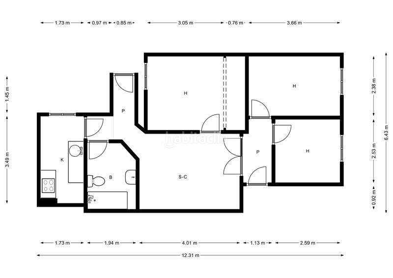 Foto ff0d8715-29e0-4f95-b7b6-30f36cd04f0a. Appartement avec chauffage dans Almendrales Madrid