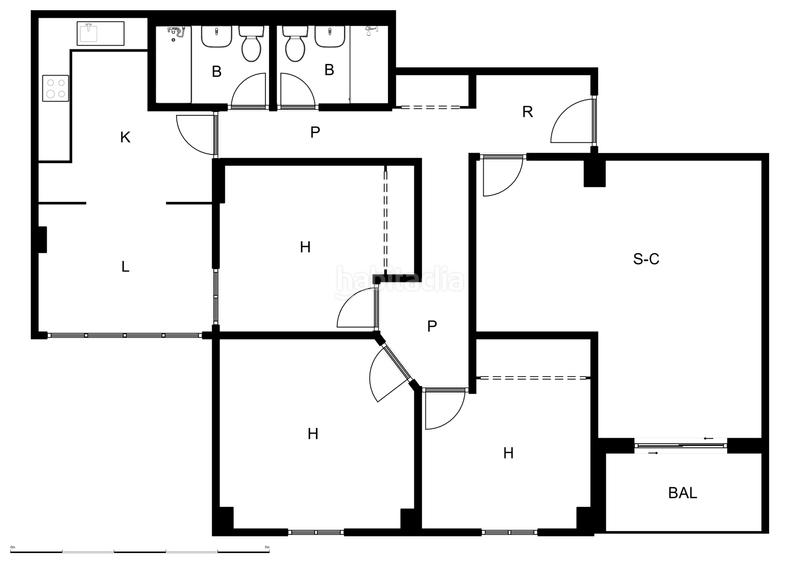 Foto 0345b834-e209-422e-8cba-9ee8d60aea82. Piso en Palomeras Sureste Madrid