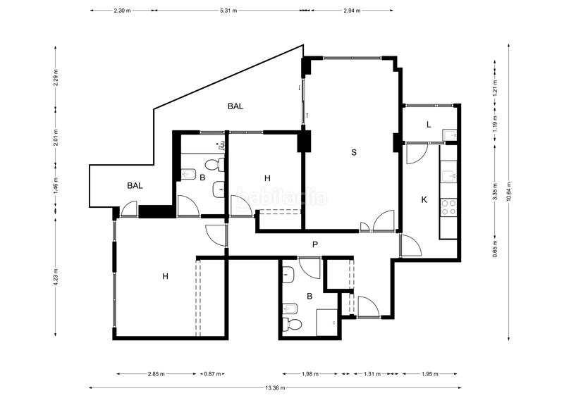 Foto e9c0f77e-dd87-49d4-88dc-f4eb449bcb61. Appartamento con parcheggio piscina in La Punta Valencia