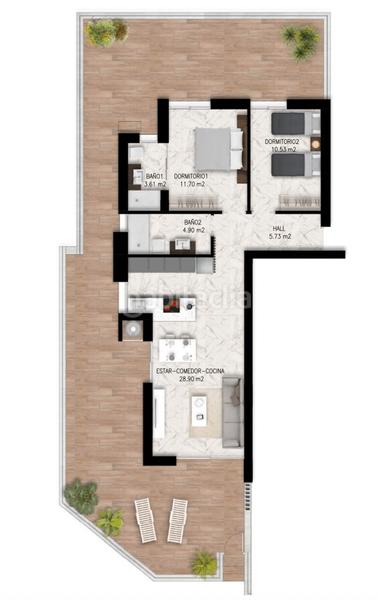 Foto fe5af554-17a8-45ea-8f54-403a99bf89c0. Planta baixa amb piscina a Puerto Deportivo Guardamar del Segura