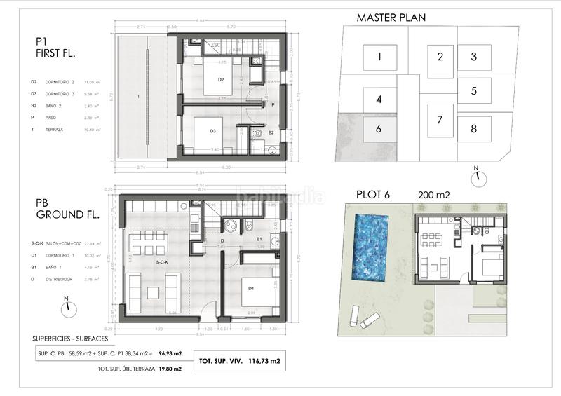 Foto 38fb4953-7517-4845-8e82-d628117f8688. Chalet avec piscine dans Villamartín-Las Filipinas Orihuela