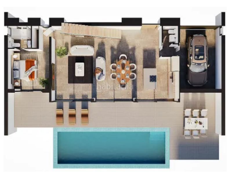 Foto fad95b8d-6bbf-4e65-b29b-b8d509875ab9. Chalet avec piscine dans Pueblo Calp