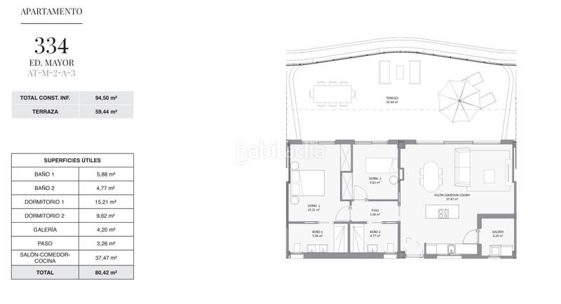 Foto a3023693-e2a9-4155-9345-8a9cf3c06aac. Attico con piscina in L´Albir Alfàs del Pi (l´)