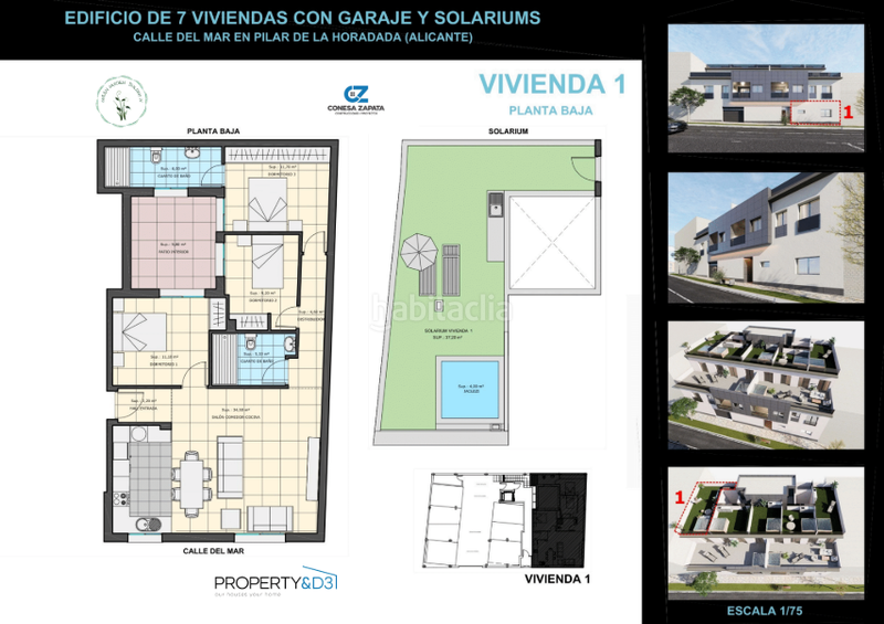 Foto c02ed286-6734-43e7-a529-b9ed3e256b33. Appartamento con parcheggio in Pilar de la Horadada ciudad Pilar de la Horadada