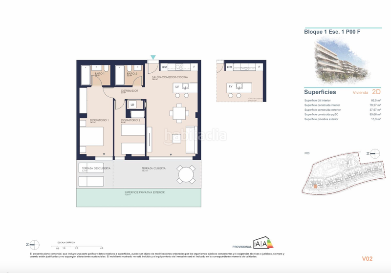 Foto 9cf50a18-b362-43f0-aad9-de2dcc201357. Appartement avec piscine dans Verger (el)