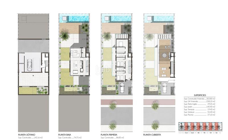 Foto c438e7de-b9d4-4112-acfe-b24af1e53a74. Casa adossada amb piscina a Monforte del Cid