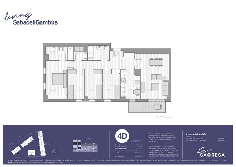 Foto 60a22b03-53e7-49bd-a735-5c76a36293a7. Appartement 140m<sup>2</sup> dans ronda de jean monnet 2 dans Can Gambús Sabadell