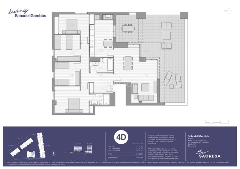 Foto e231adde-80cf-4566-ab20-54b6ea8ea229. Penthouse 166m<sup>2</sup> in ronda de jean monnet 2 in Can Gambús Sabadell