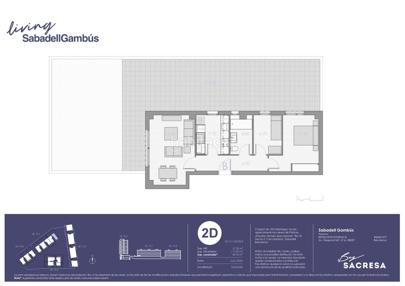 Foto 4f64a2a2-1b89-4aa1-b59f-3a180fbbd4b2. Ground floor 85m<sup>2</sup> in ronda de jean monnet 2 in Can Gambús Sabadell