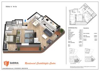 Penthouse in Avinguda de la constitució 149