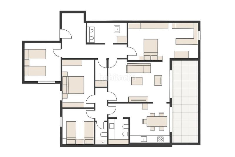 Foto 43e738ee-17ba-4532-8650-3a7870356d39. Location maison jumelée avec chauffage parking dans Eliana (l´)
