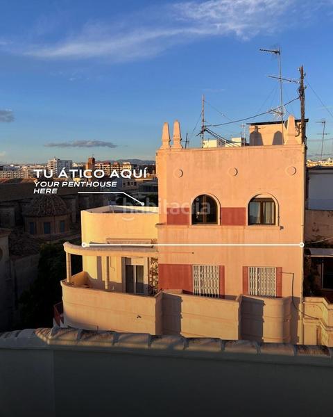 Foto 49059de7-910d-4acc-8d5d-64ad4ad42599. Àtic amb calefacció a El Carme Valencia