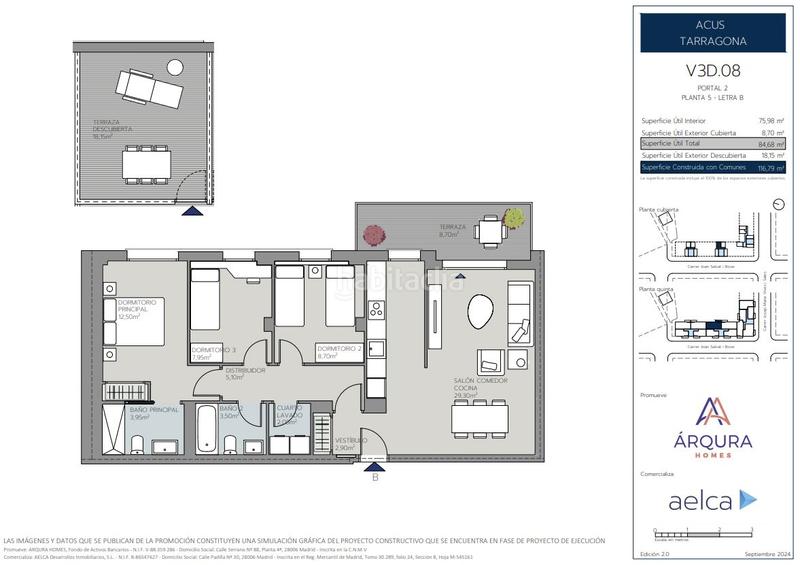 Foto 0332ba79-6273-40bd-8e29-557a4df99ba2. Piso 117m<sup>2</sup> en Nou Eixample Nord Tarragona