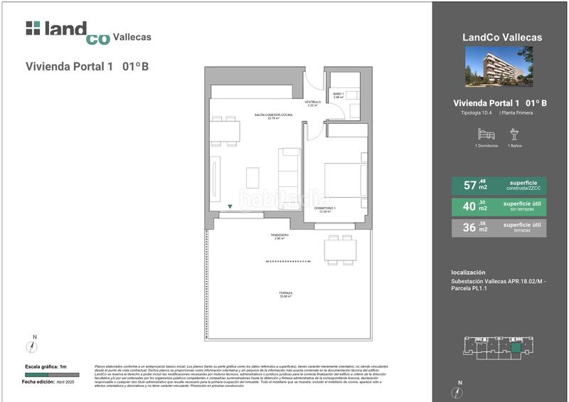 Foto ffd71a6b-1950-41d6-848f-d9a0ead0460b. Flat 126m<sup>2</sup> in avenida de la democracia 28 in Santa Eugenia Madrid