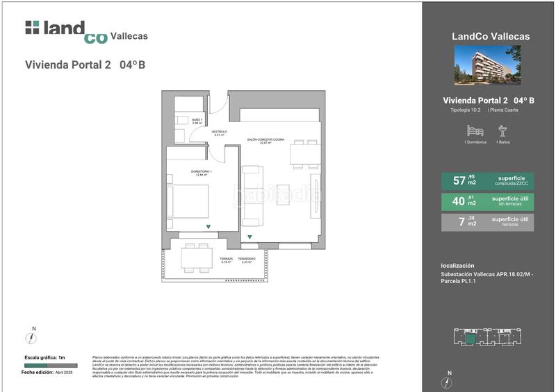 Foto f348bf13-62f3-423c-919f-dc18cadbda35. Dachwohnung 72m<sup>2</sup> in avenida de la democracia 28 in Santa Eugenia Madrid