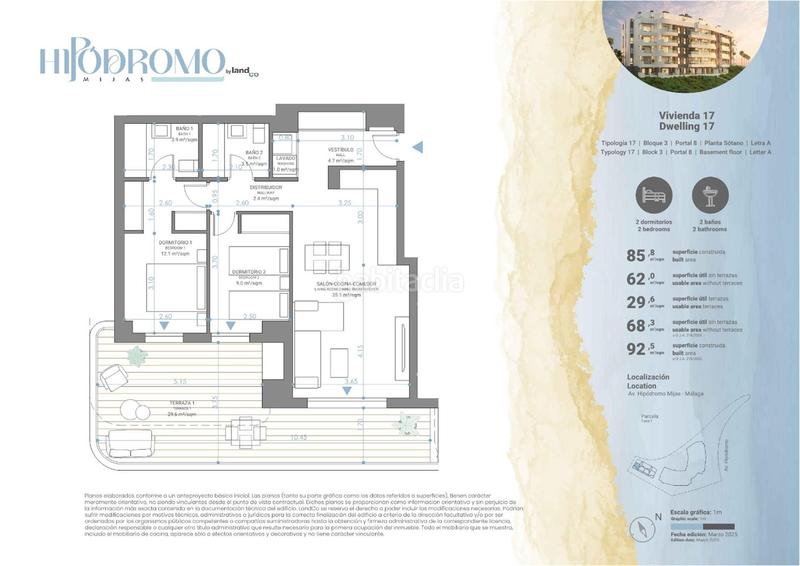 Foto 4b1fc9d1-f57f-411a-b9f1-a5b4cd5bf5ac. Etagenwohnung 93m<sup>2</sup> mit parking pool in Centro Mijas