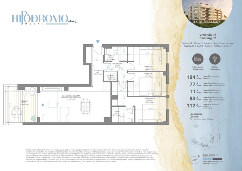 Foto e1dffce1-c2c4-4241-955f-c5c1b81adca9. Flat 105m<sup>2</sup> with parking pool in Centro Mijas
