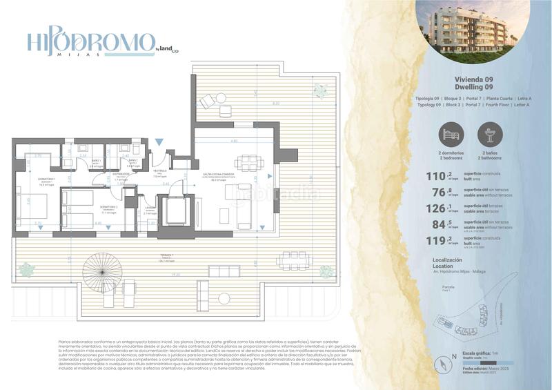 Foto ea23a923-4114-4398-a671-3a2f2cf55014. Dachwohnung 110m<sup>2</sup> mit parking pool in Centro Mijas