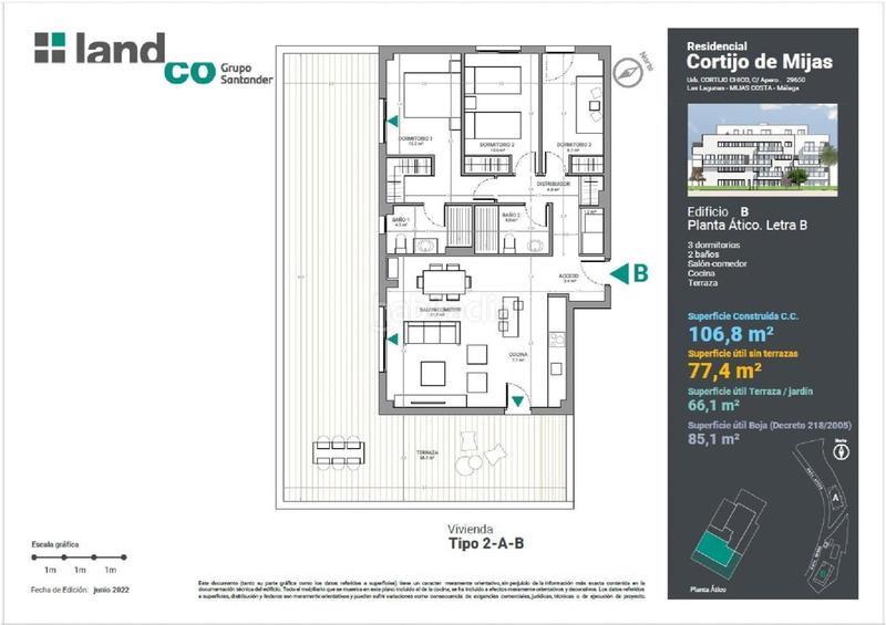 Foto a721e9f8-5712-48de-8f11-df323aaea542. Dachwohnung 107m<sup>2</sup> mit heizung pool in campo de Mijas Mijas