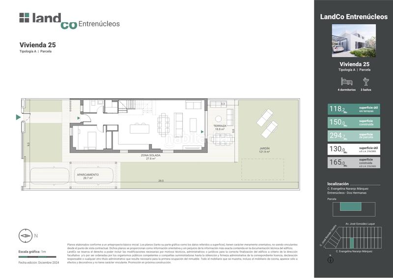 Foto 643fab1e-d248-4325-a7e3-3051c41a4d14. House 150m<sup>2</sup> with parking pool in Entrenúcleos Dos Hermanas