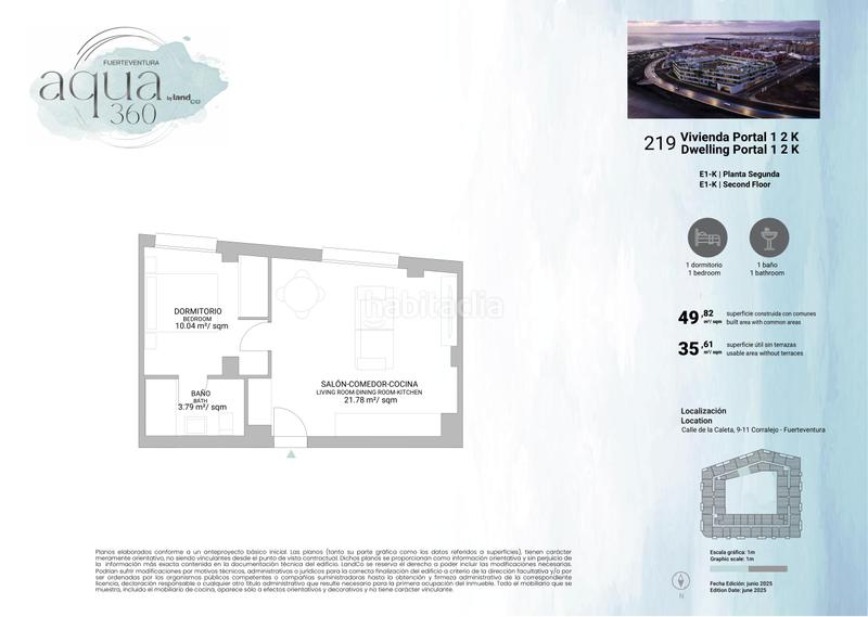 Foto 9ea3a6e4-55ef-4945-95f5-49ea60f5805a. Appartamento 50m<sup>2</sup> in calle la caleta 9 in Corralejo Oliva (La)