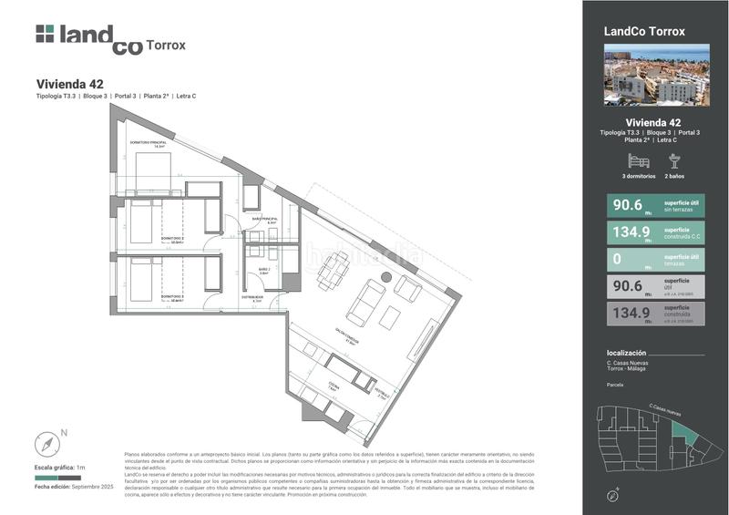 Foto 931c8626-63a5-4e90-98a9-cb3cce51b5d9. Appartement 135m<sup>2</sup> dans avenida costa del sol 6 dans Laguna Beach Torrox