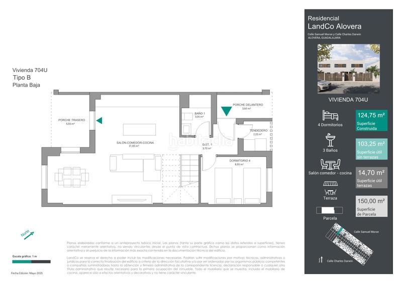 Foto 946beb2a-a618-46fa-84a5-bc9571f1f9a4. Semi detached house 125m<sup>2</sup> with parking pool in Alovera