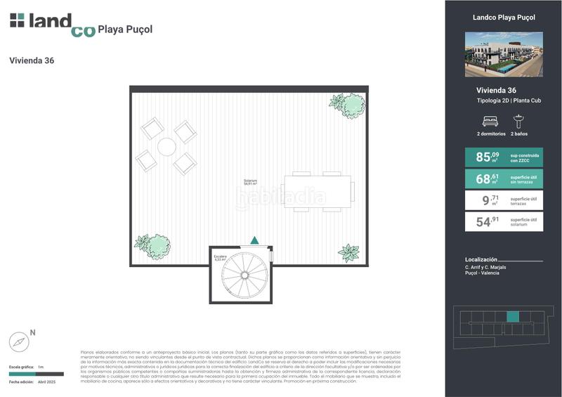 Foto 4ae84ee3-2326-4020-88dc-646dea4dd2e1. Pis 85m<sup>2</sup> amb aparcament piscina a playas de Puçol Puçol
