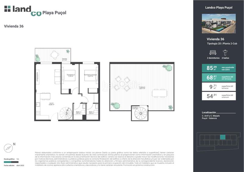 Foto 871ae47a-4755-4ad6-bc18-296aa32b8a47. Piso 85m<sup>2</sup> en playas de Puçol Puçol