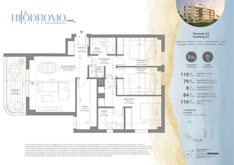 Foto b5ae1b04-6ae9-4177-bb8c-8fb7ea91265d. Etagenwohnung 117m<sup>2</sup> mit parking pool in Centro Mijas