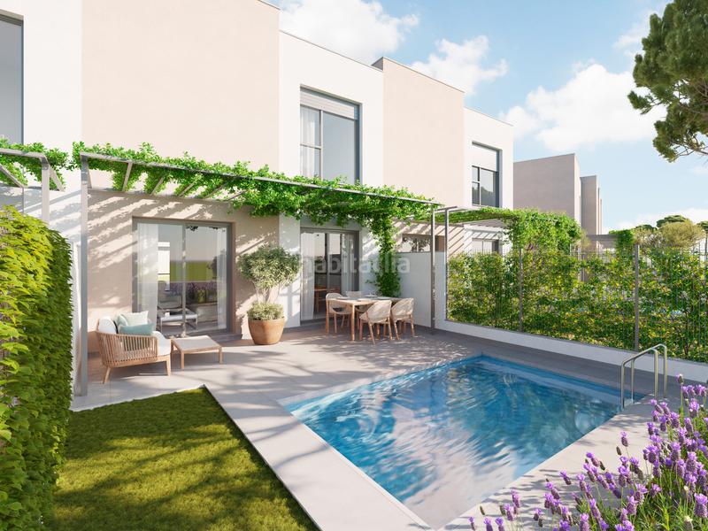 Foto 8c241279-22f5-41a2-9d19-93ef428f1627. Casa a schiera 116m<sup>2</sup> con riscaldamento piscina in Dehesa - Monacilla Aljaraque