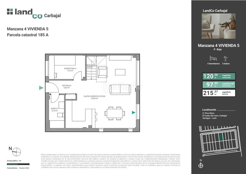 Foto 130b2c27-42e3-4761-a4c0-404501178a5d. Maison 120m<sup>2</sup> avec parking dans Sariegos