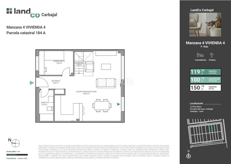 Foto 667abdba-ef1a-452f-b5d0-80f54b0d8486. Casa 119m<sup>2</sup> en Sariegos