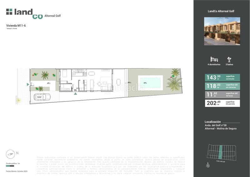 Foto 6b51fae8-3085-40d0-9cf1-0230863af9cf. Doppelhaus 143m<sup>2</sup> mit parking pool in Altorreal - El Chorrico Molina de Segura