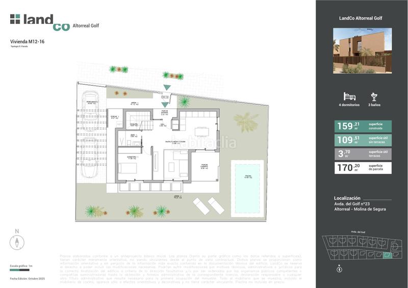 Foto 61526b3e-e4d5-418d-a1f3-00e70441b18b. House 159m<sup>2</sup> with parking pool in Altorreal - El Chorrico Molina de Segura