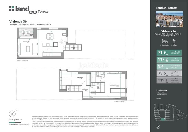 Foto 1a2ab5c7-4ce7-4860-b260-34b6d3b09b36. Duplex 119m<sup>2</sup> dans avenida costa del sol 6 dans Laguna Beach Torrox