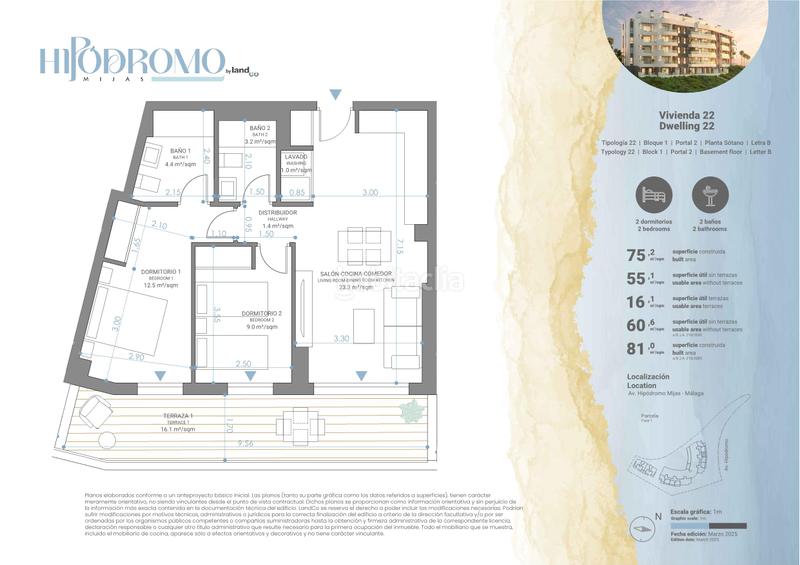 Foto 377c416f-0fb2-4408-9771-d57c4e190f5e. Piso 75m<sup>2</sup> en Centro Mijas