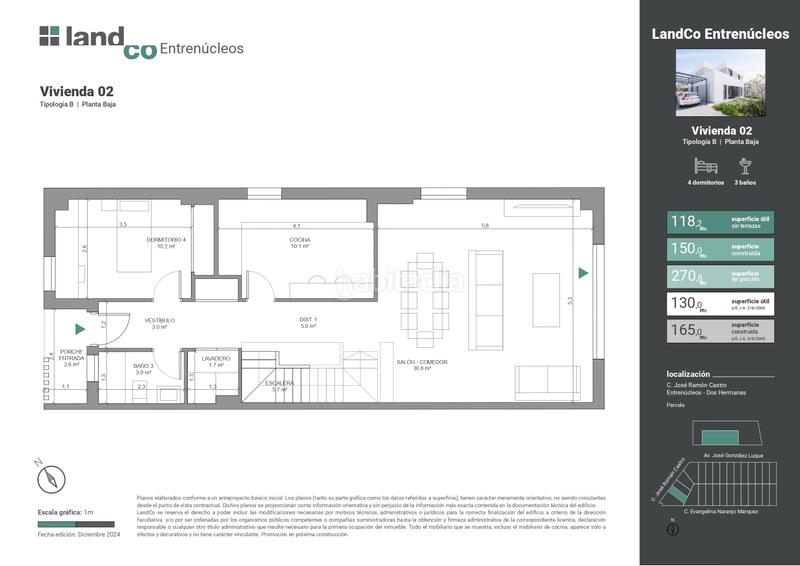 Foto 49140246-0a3a-4d1f-9d76-58de4cd288c3. Haus 165m<sup>2</sup> mit parking pool in Entrenúcleos Dos Hermanas