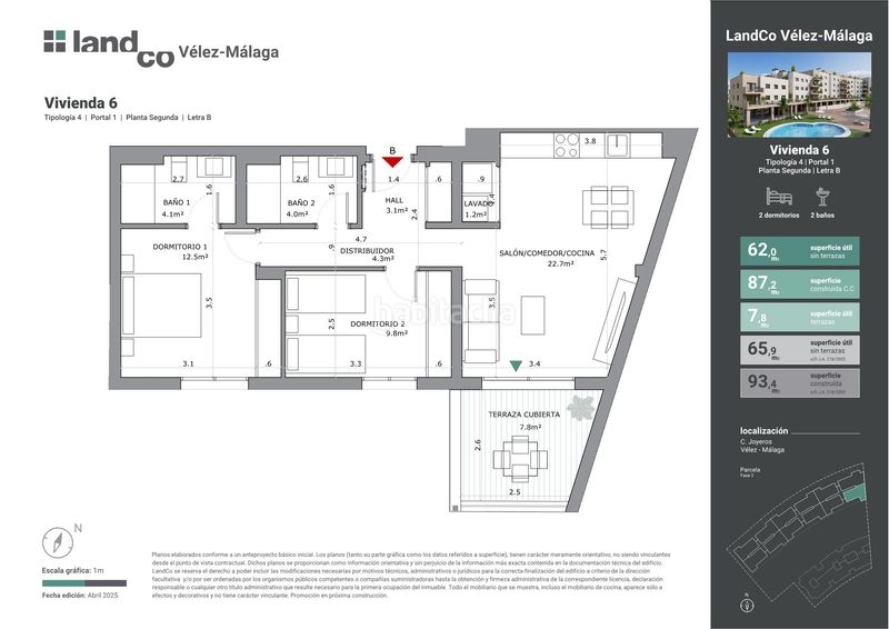 Foto 167d3139-f910-4de2-993a-511d2d5d268e. Pis 93m<sup>2</sup> a calle joyeros 1 a Camino Viejo de Málaga Vélez - Málaga