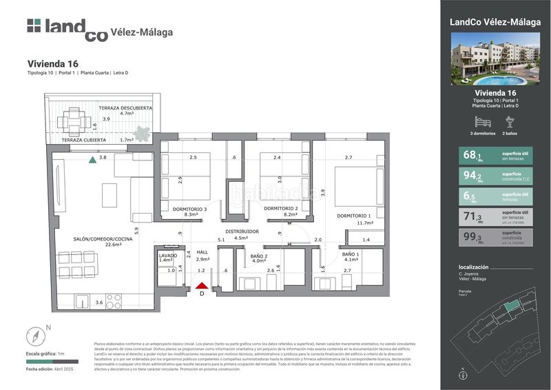 Foto 9ea7f413-8d64-48dd-9bc5-475d8e8f1559. Pis 99m<sup>2</sup> a calle joyeros 1 a Camino Viejo de Málaga Vélez - Málaga
