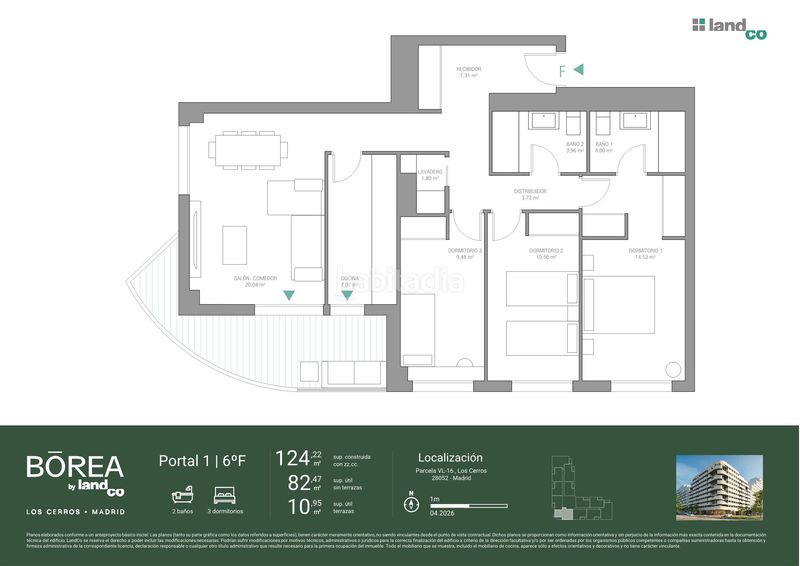 Foto df50a409-ad3a-44ba-a560-416303dcde6c. Flat 124m<sup>2</sup> with heating parking pool in Los Cerros Madrid