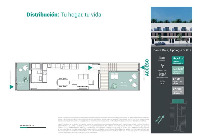 Foto 0e621b48-186e-446e-98c8-eea0fd55eaf2. Semi detached house 114m<sup>2</sup> with parking pool in Pueblo Benicasim / Benicàssim