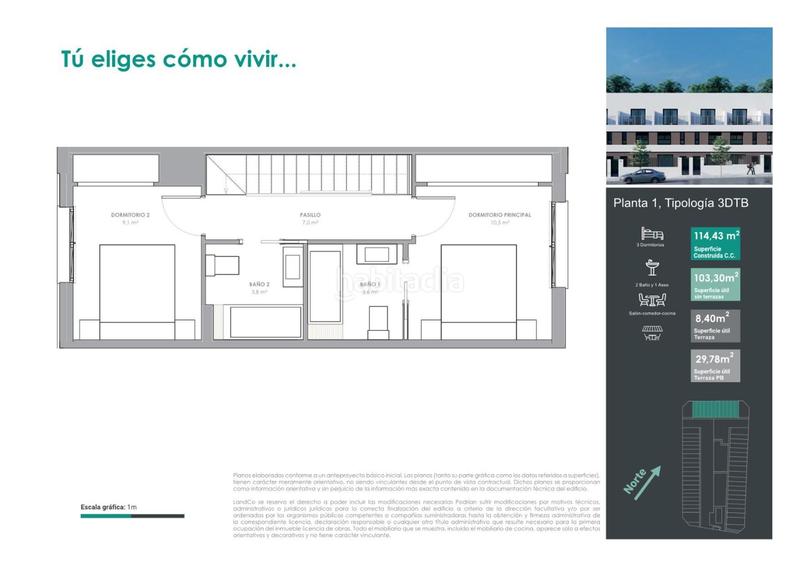 Foto 3ac507fb-a419-407a-9fbf-8fc273002a4c. Semi detached house 114m<sup>2</sup> with parking pool in Pueblo Benicasim / Benicàssim