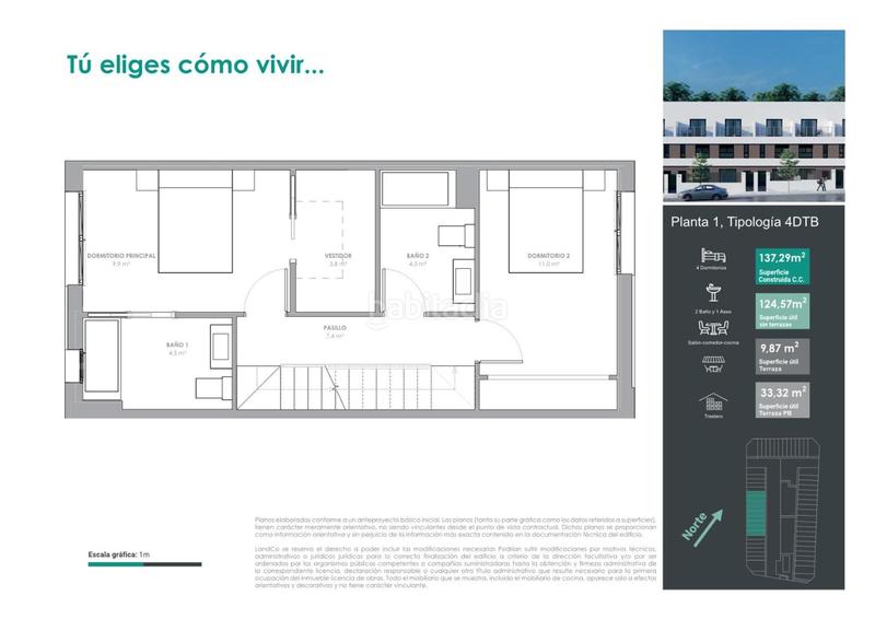 Foto 1db21748-fc72-457e-825b-d41545baa454. Casa adosada 138m<sup>2</sup> en Pueblo Benicasim / Benicàssim