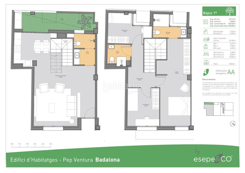 Foto 222971bc-10a6-4862-9e48-49939b82695b. Duplex 128m<sup>2</sup> dans plaça de pep ventura 15 dans Progrés - Pep Ventura Badalona