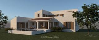 Finca rústica a Binissalem. Terreno con proyecto y licencia en binissalem