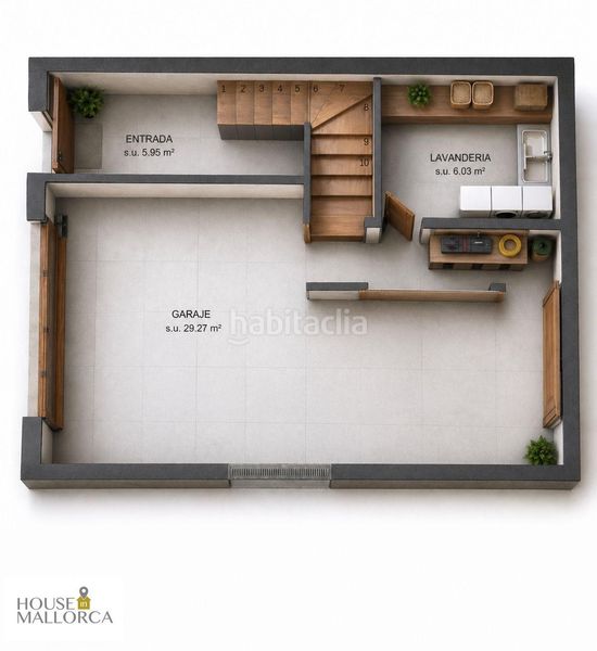 Foto 483d6b9f-ccab-4e84-922b-8943fa3ec69a. Casa a schiera con parcheggio in Centro Inca